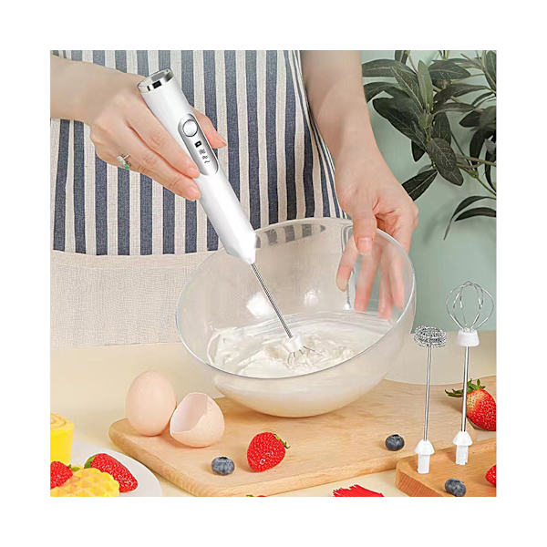 1 set användbar blender Ljusfärgad rundad kant - vit 1