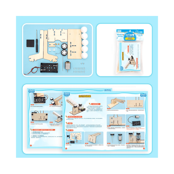 DIY Mekanisk Transformation Vetenskapligt Experiment Barn Pedagogisk Leksak