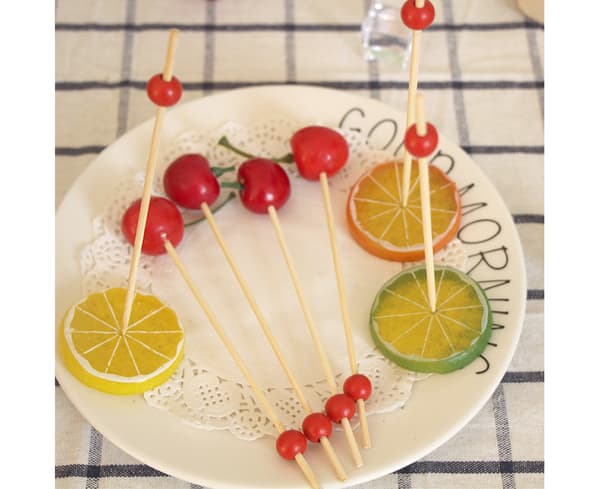 100st/påse Creative Bead Stick Miljövänlig Bead Stick - Röd