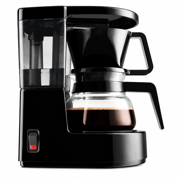 Melitta Aroma Boy Sort Kaffemaskine, 2-kopper, 0,3L, Automatisk Sluk, Retro Design