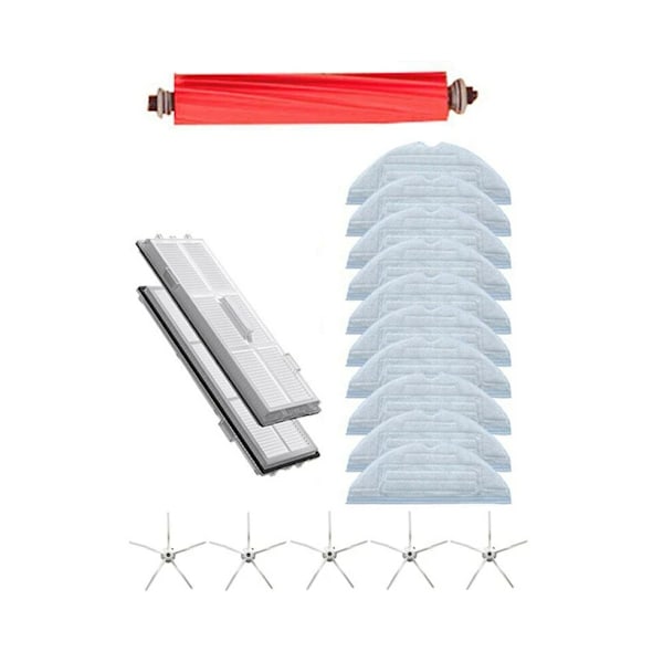 18st högkvalitativt hepafilter för Xiaomi Roborock T7S T7Plus T7Splus S7 moppduk reservdelar
