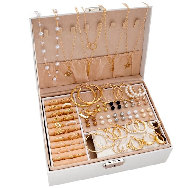 Länsimainen tekohelmiseoskorusetti Set