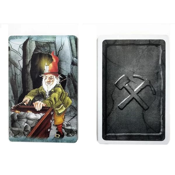 Saboteur perhe-peli kortit - VALKOINEN WHITE