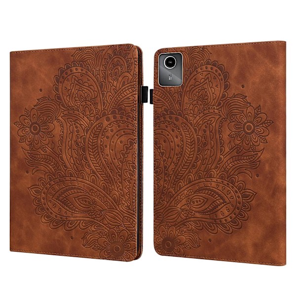 Läderfodral för Lenovo Tab M11 / Xiaoxin Pad 11 2024 Brown