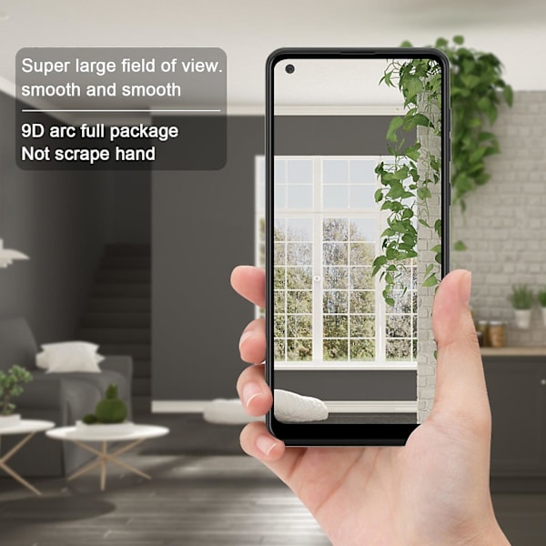9D Full Size Härdat Glas Skärmskydd för Samsung Galaxy A51 5G SM-A516