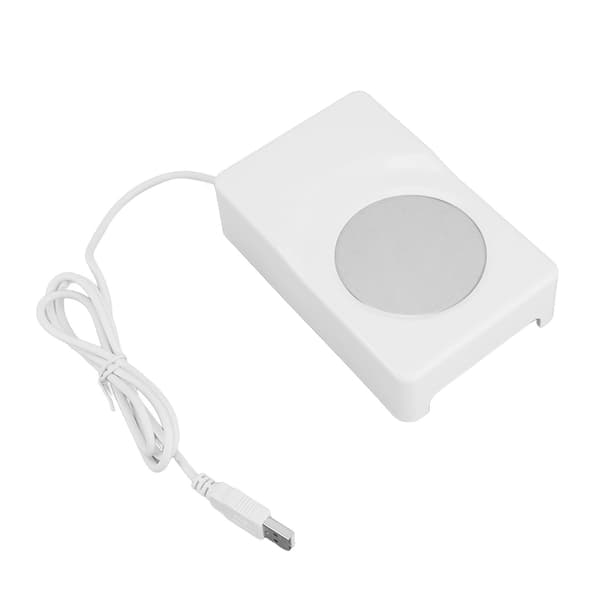 USB Drikkevarevarmer/Køler, Dobbelt Anvendelse 10-45°C, Kompakt Krusvarmer til Hjem, Bil, Kontor