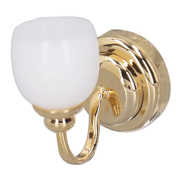 Dockhusvägglampa Miniatyr Ljusmodell Toy Magnetisk Miniatyrvägglampa med lampskärm för 1/12 dockskåp