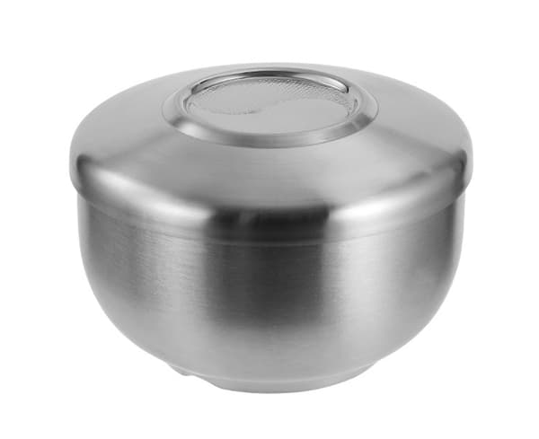 Modern Rostfri Skål Rostfritt Stål Rostfritt - Silver