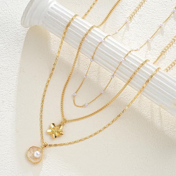 Faux Perle Zircon 20 Par Ørestik Sæt 6589301HB