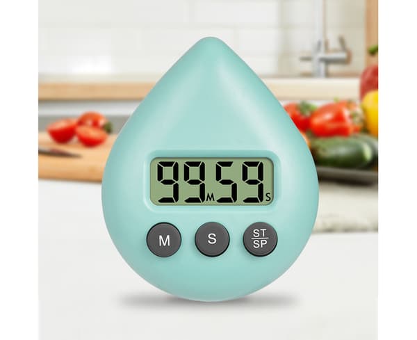 Utmerket Studietimer Langvarig Digital Vann - Cyan