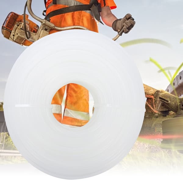 2,4 mm Rund Form Plæneklipper Trimmerline Nylon Snor Udskiftningstilbehør