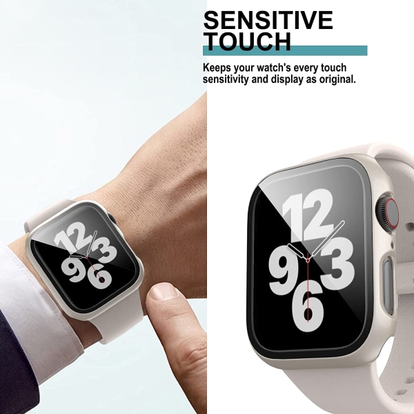 6-pack case för Apple Watch Series 7 41Mm skärmskydd 6-Pack 1 41mm