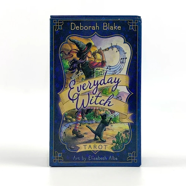 Everyday Witch Tarotkort Engelsk Visions Divination Udgave Brætspil Til Fester Og Feriegaver