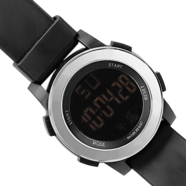 Digital watch för män Vattentät stoppur Noctilucence Alarm Dual Time Watch för MenBlak