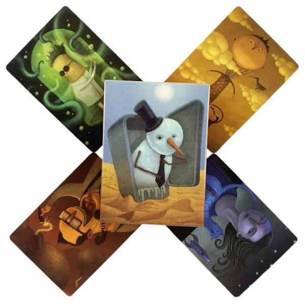 Dixit-lautapelin kortti - Journey-lisäosa Journey expansion