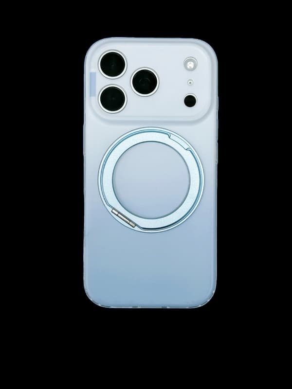 Magnetiskt stativfodral kompatibelt med iPhone 17 Pro och iPhone 16 Pro-Dugt Blue For iPhone 16 pro max