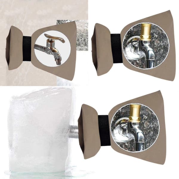 2-pack Kranlock, Frostskydd för Kranar, Utomhuskransskydd