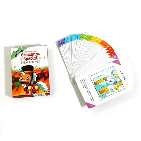 Brädspel Enhörningar Jul Special Expansion Kortspel Julbordslekar Presenter Halloween, Julklappar
