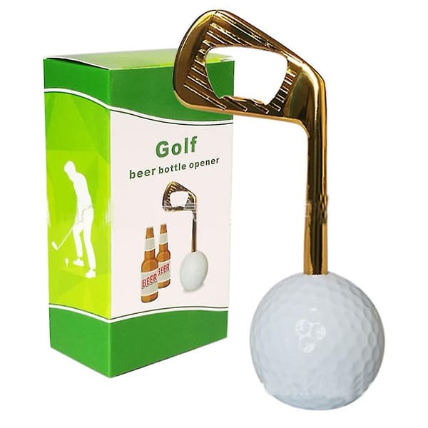 Golfkølle-flaskeåbner, golføl-gave-nyhedsartikel