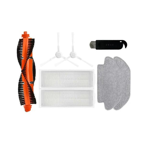 Til Robotstøvsuger Moppe 3C B106CN Reservedele Tilbehør Hoved Sidebørste Hepa Filter Moppe Klud Co as shown