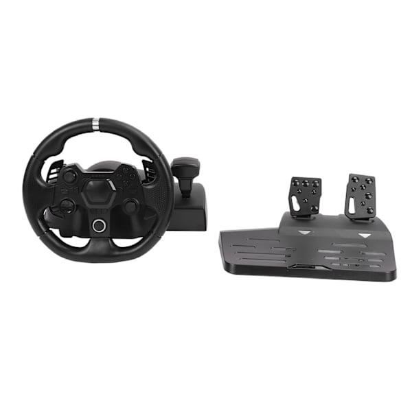 Spelvibration Racing Ratt 270° Rotation 7 i 1 USB Spel Racing Ratt med Pedal för PS4