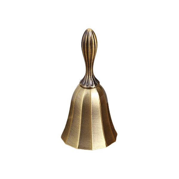 Novel Dinner Handbell Zinklegering Solid Dekorativ Middag - Brons