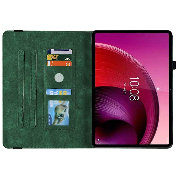 Läderfodral för Lenovo Tab M11/Xiaoxin Pad 11 2024 Green