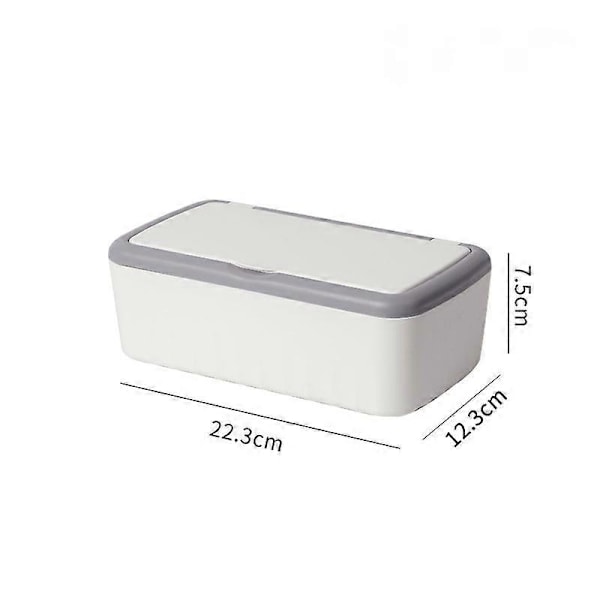 Servettbox med Lock, Servettboxöverdrag Servettdispenser Servettboxhållare Servettbehållare Pappershållare Box