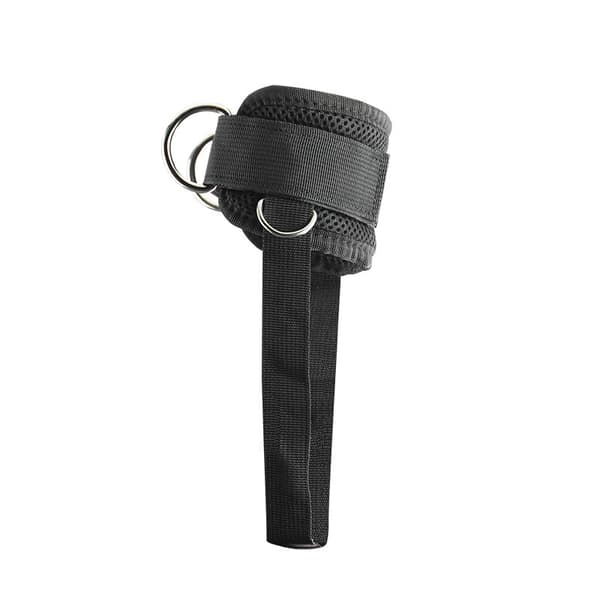 Ankelstropp for kabelmaskin, setemuskel- og benstyrketrening Black Mesh Style