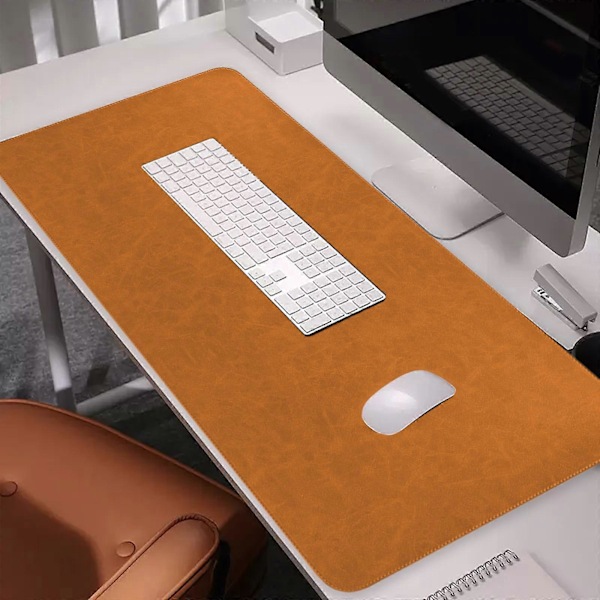 Stor Musematte Skrivebordsmatte Gaming Musematte Brown
