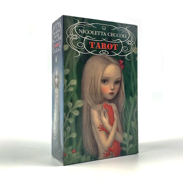 Nicoletta Ceccoli Tarotkort Et 78 Korts Oracle Engelsk Visions Divination Edition Brettspill For Familieselskap