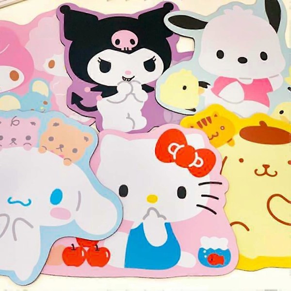 Sød Musemåtte, Anime Musemåtte Kawaii Musemåtte til Kvinder Piger og Børn Computer Laptop Mus - Måtte (C)