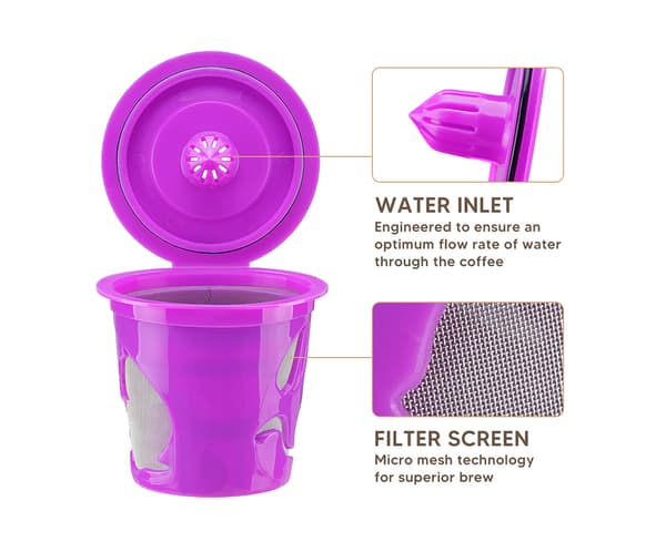Slitstark pod Purple Micro Mesh pod
