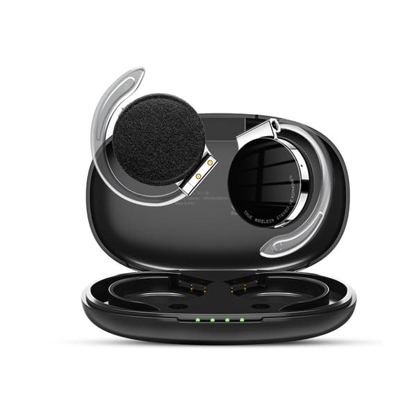 F2 Brusreducerande Trådlösa Bluetooth Hörlurar för Sport-Dugt Black