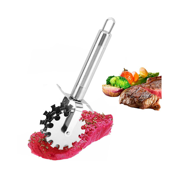 Utmärkt Steak Tenderizer Roller Rostfritt stål