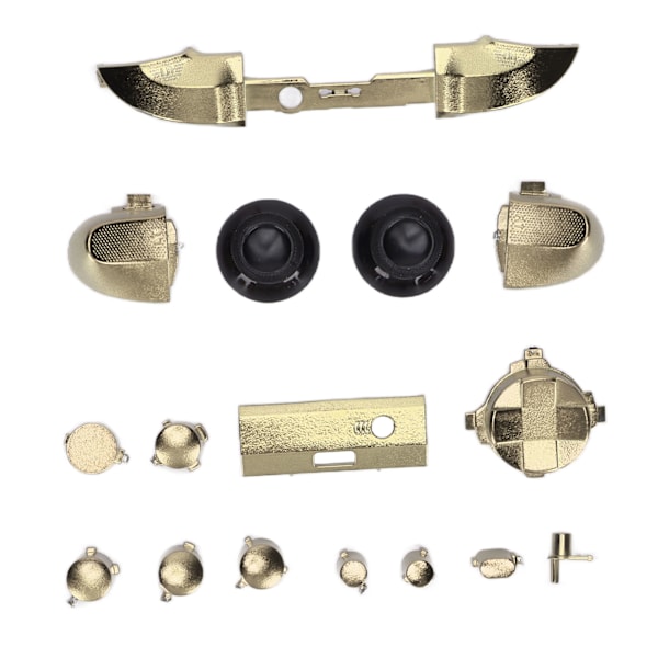 Full Game Controller Button Set Electroplating Replacement Handles Accessories for Xbox Series XGold