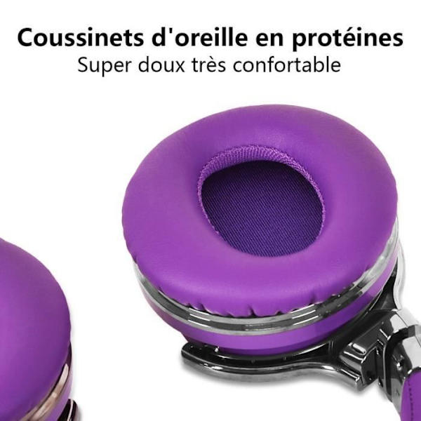 Cowin E7 Violetit Bluetooth-kuulokkeet - Langaton sankamalli - Hyvä äänenlaatu