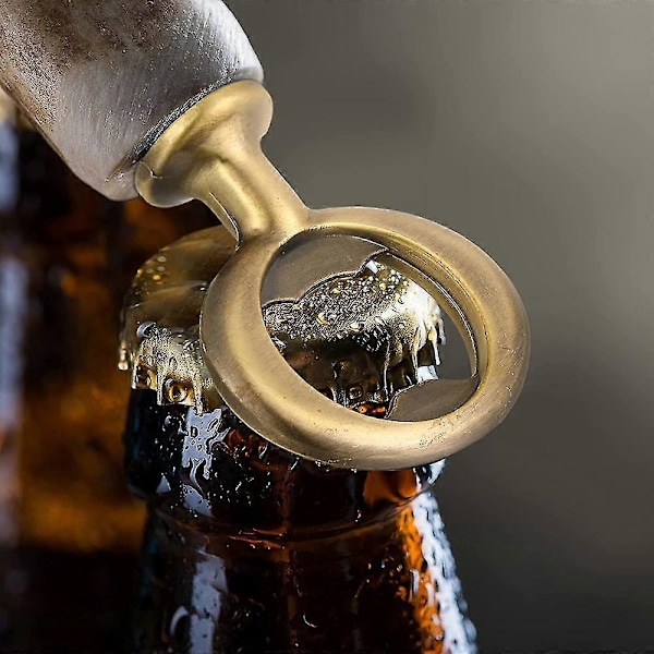 Metallinen pullonavaaja, aihio, ruostumattomasta teräksestä valmistettu litteä pullonavaajan sisäosien sarja, kierteitetty olutpullonavaajan laitteisto style 2