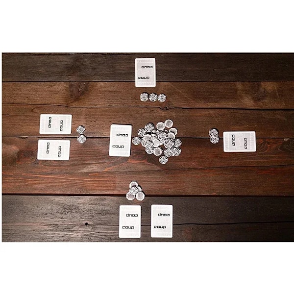 Indie Boards And Cards | Coup | Korttipeli | Ikä 14+ | 2-6 Pelaajaa | 15 Minuutin Peli - Kp-Coup2 Kp-Coup2