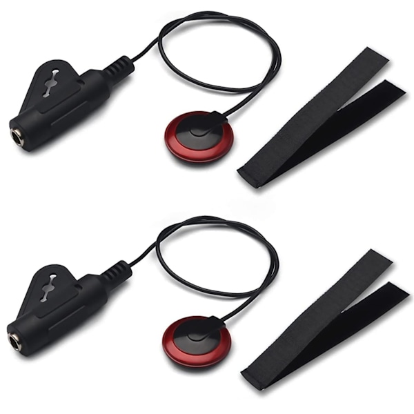 Piezoelektrisk Kontaktmikrofon Pickup Violinmikrofon Pickup Cello Ukulele Mandolin Gitarr Mikrofon Kontakt Pickup