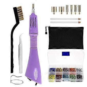 Rhinestone Hot-fix Applikator Kit for DIY Neglekunst og Dekorasjoner