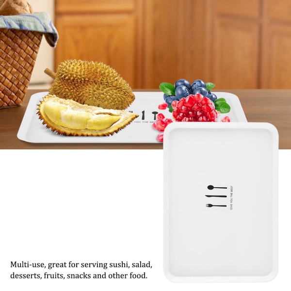 Frukostserveringsfat i nordisk stil, te, desserter, frukt, mat