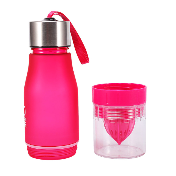 650 ml utomhus sport plast citron juice infuser flaska frukt