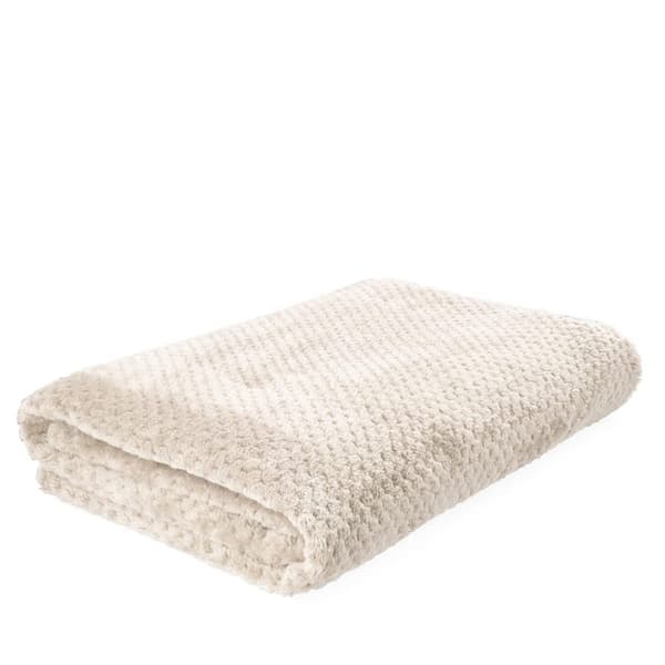 teppe 150X200cm - Sengeteppe Sofateppe Koseteppe Vattert teppe - Luftig og mykt - Polyester Marineblå