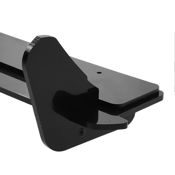 Blank Sort Maxton Style V2 Bagkofanger Diffuserforlænger Med Sidesplittere Forklædeflapper Erstatning til MK7 2013-2016