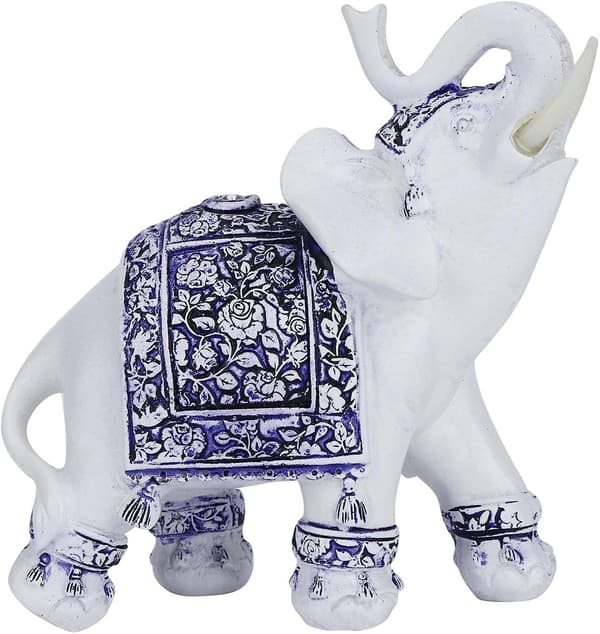 Elefant Statyer Dekoration, Dekorativ Elefant Figurin Hem De