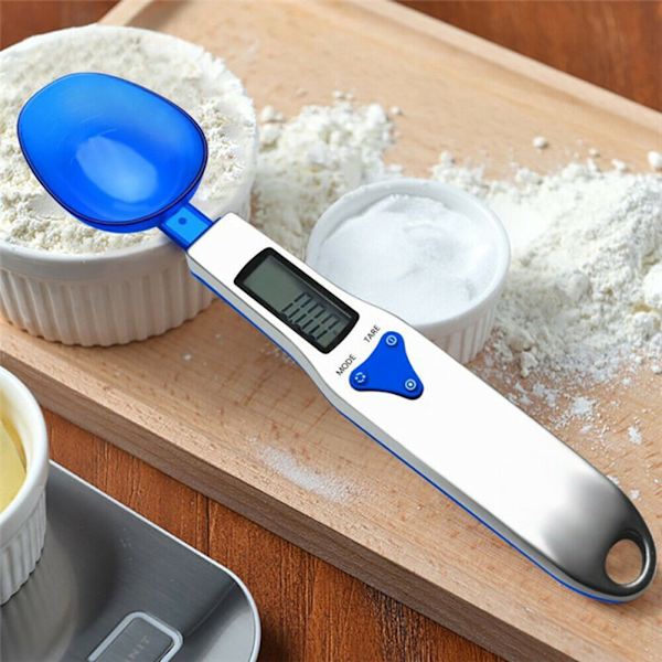 500g/0,1g Digital köksskedvåg Gram Elektronisk LCD