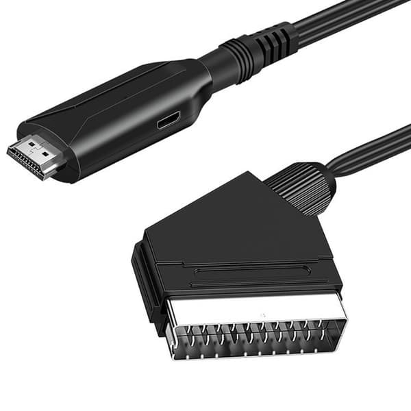 HDMI til SCART videokonverter HDMI til SCART kosteskaft lyd til V