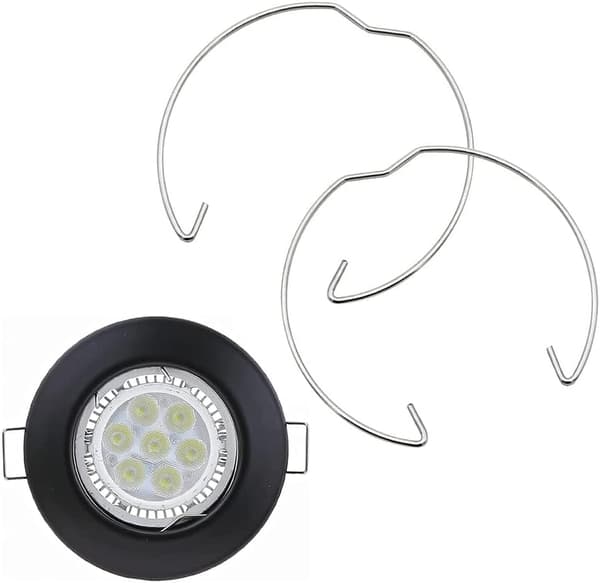 36 stk. Lamp Fjederclipsringe 52*49MM til GU10 MR16 Spotlight