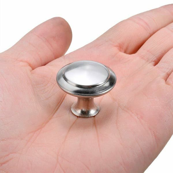 40 stk. 30mm Runde Skabslåger Knapper Moderne Rustfrit Stål Køkken